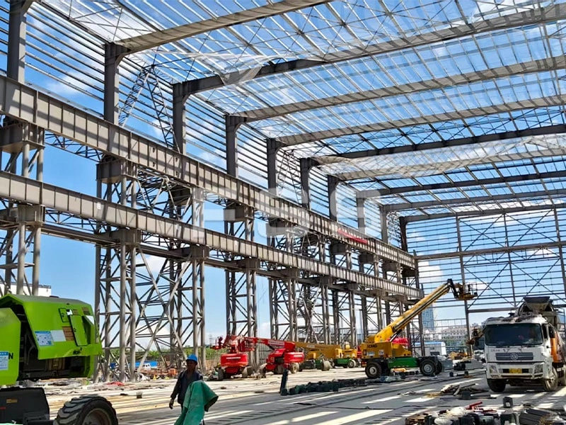 Qingdao Zhuzhiyuan Steel Structure Co., Ltd. Achieves Major Milestone in Offshore Heavy Structure Project: Lattice Column Installation Nears Completion​