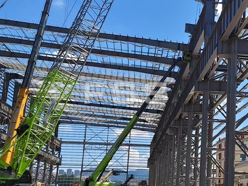 Qingdao Zhuzhiyuan Steel Structure Co., Ltd. Achieves Major Milestone in Offshore Heavy Structure Project: Lattice Column Installation Nears Completion​